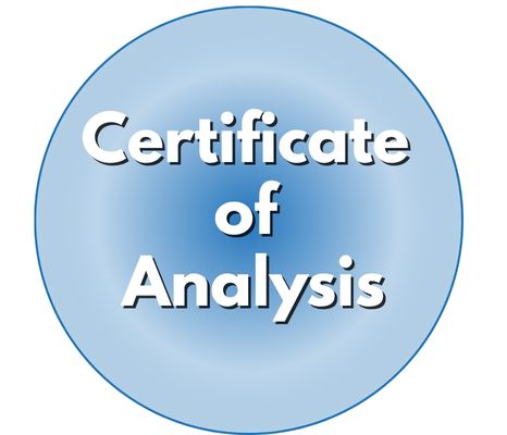 Certificate of Analysis (2)